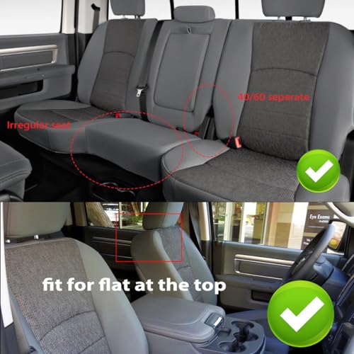 Custom Fit Seat Covers for Ram 1500 & 2500 2009 (4 Count)