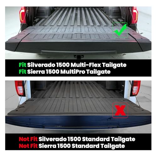 Truck Tailgate Mat for Chevy Silverado