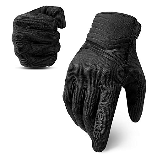 Motorcycle Gloves Breathable Mesh Touchscreen Hard Knuckles