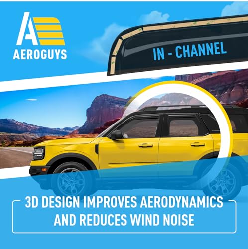 Extra Durable Window Deflectors in