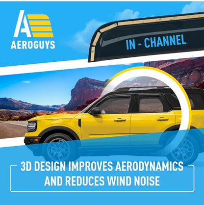 Extra Durable Window Deflectors in