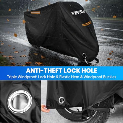 Motorcycle Cover Waterproof Outdoor Motorcycle Cover Heavy Duty