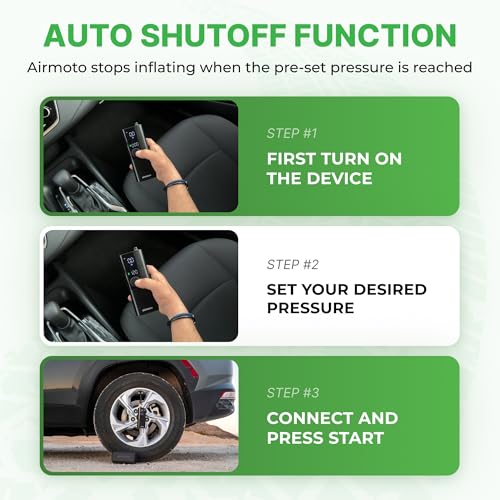 Tire Inflator Portable Air Compressor for Cars