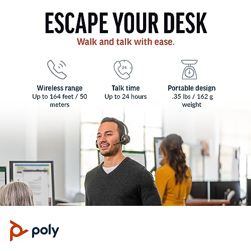 Poly Voyager 4320 UC Wireless Headset