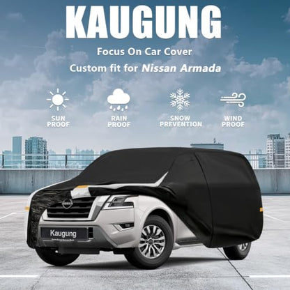 10 Layers Car Cover Custom Fit for Nissan Armada 2003