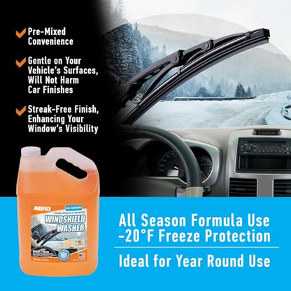 Windshield Washer Fluid 1 Gallon (128 Fl Oz)