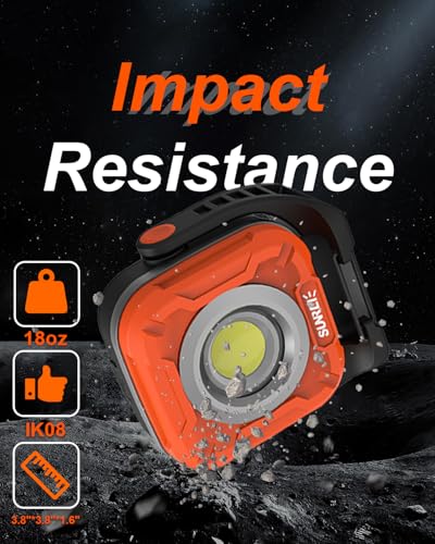 1300LM LED Magnetic Work Light with Stepless Dimming