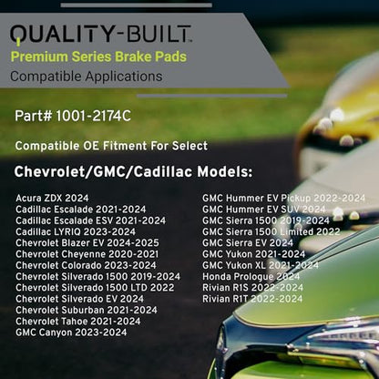 Rear Ceramic Brake Pads