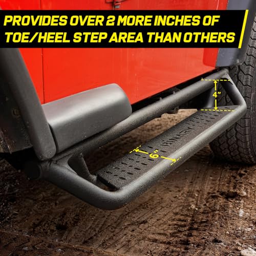 Running Boards Drop Down Side Step Compatible with Vehicle 1997