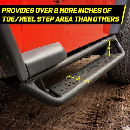 Running Boards Drop Down Side Step Compatible with Vehicle 1997