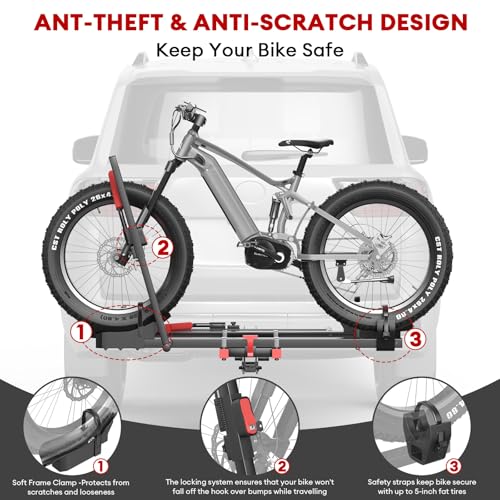 Hitch 2 EBike Rack with Ramp