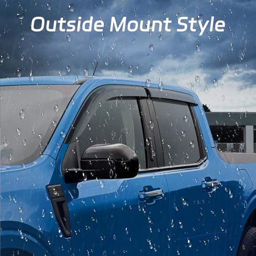 4 PCS Rain Guards Fit for 1999 (4 Count)