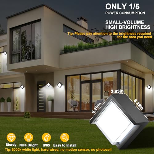 12W LED Outdoor Wall Light for House with Waterproof