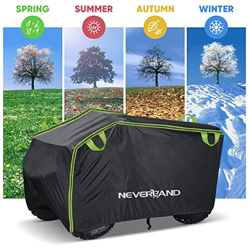 ATV Cover Heavy Duty Waterproof 4 Wheeler Cover for Honda L