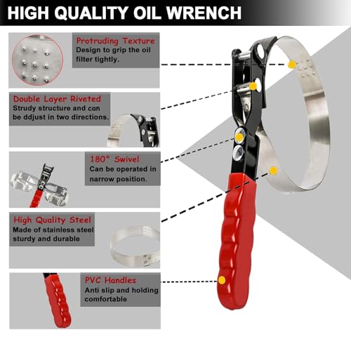 Extra Small Swivel Oil Filter Wrench