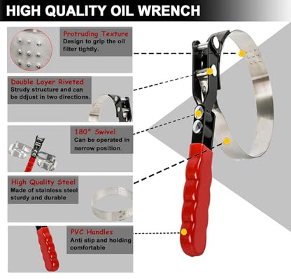 Small Swivel Oil Filter Wrench