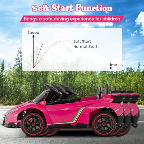 Pink Lamborghini Ride on Car