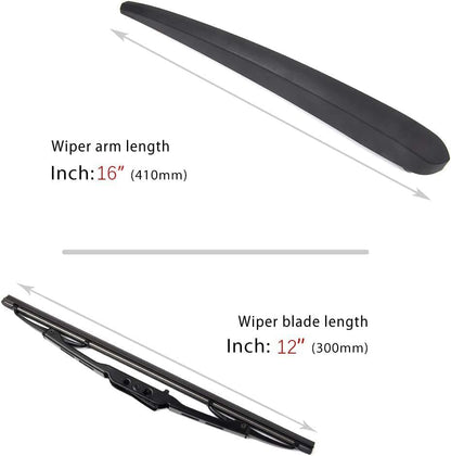 Rear Wiper Arm Blade Set