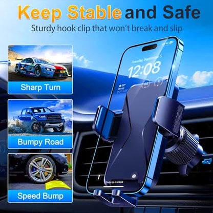 Cell Phone Holder for Car Mount Car Vent Phone Mount