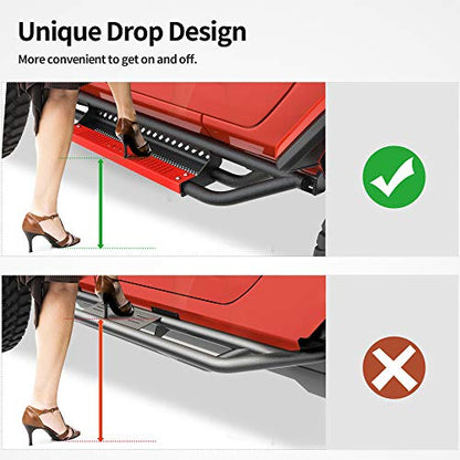 Paintable Running Boards Fit for 2018