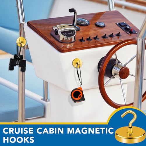 Magnetic Hooks for Cruise Essentials 2026 Cabins Door 12 P (12 Count)