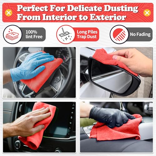 Microfiber Cleaning Cloth (24 Count)