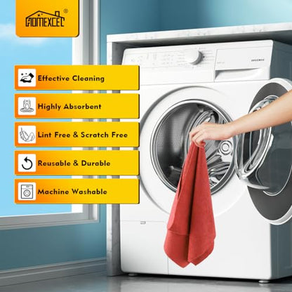 Microfiber Cleaning Cloth 400 PK (400 Count)