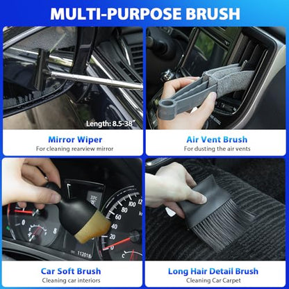 Car Cleaning Kit with High Power Vacuum