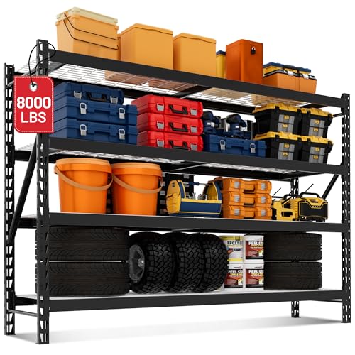 77" Garage Shelving Unit
