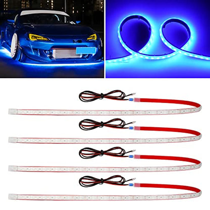 Blue Led Strip Lights (4 Count)