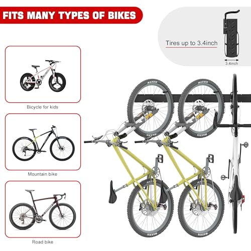 Swivel Bike Storage Rack