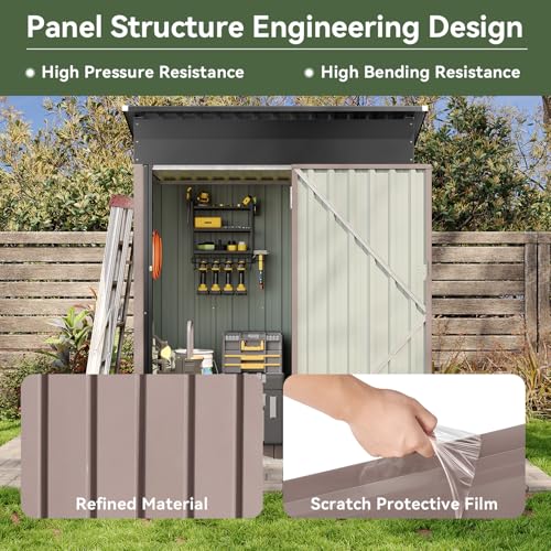 5x3 Ft Outdoor Storage Cabinet