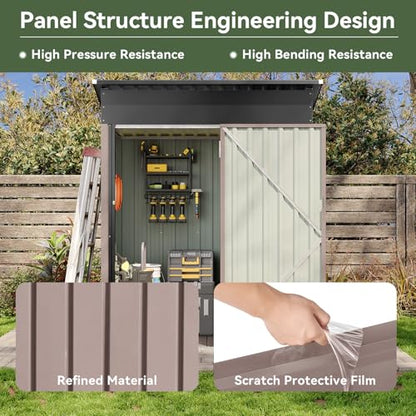 5x3 Ft Outdoor Storage Cabinet