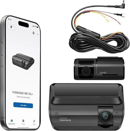 ARC700 Dash Cam 4K Front and 2K Rear