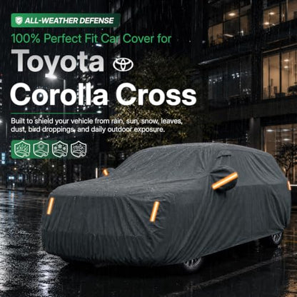 Waterproof Heavy Duty Car Cover Custom Fit Toyota Corolla Cross