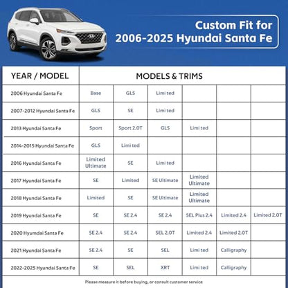 10 Layers SUV Car Cover Custom Fit for Hyundai Santa Fe