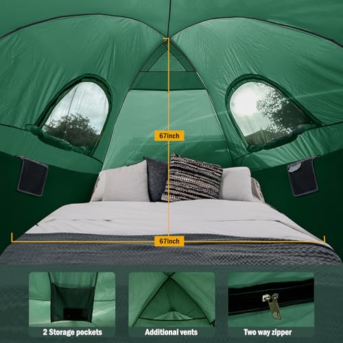 Pickup Truck Tent with Awning Shade