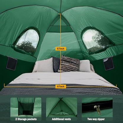 Pickup Truck Tent with Awning Shade