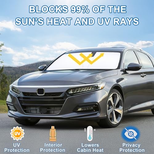 Premium Car Windshield Sun Shade for 2018