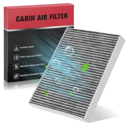 1PC CF11902 Cabin Air Filter with Activated Carbon Compatible with Porsche 2003