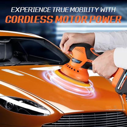 Cordless Car Buffer Polisher w