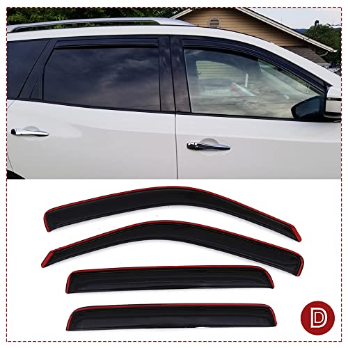 Window Visors Rain Guards for 2013 (4 Count)