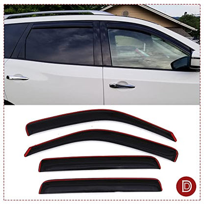 Window Visors Rain Guards for 2013 (4 Count)