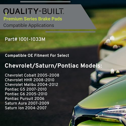 Rear Semi Metallic Brake Pads