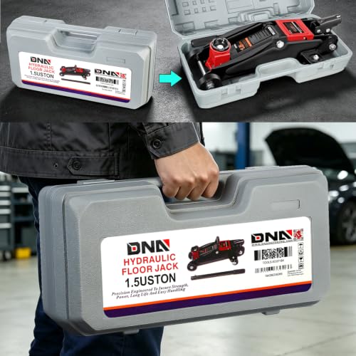 1.5 Ton Car Floor Jack Low Profile Hydraulic Trolley Service
