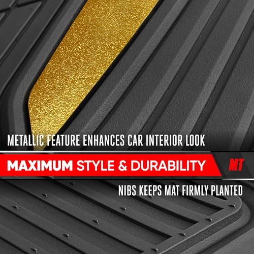 ChromeTech Car Floor Mats Full Set