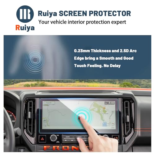 Screen Protector for Nissan Frontier 12.3" GPS Display Touchscreen 9HD Anti