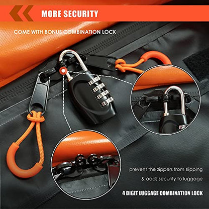 Hitch Mount Cargo Carrier Luggage Bag Waterproof 16 Cubic Feet Luggage Rack