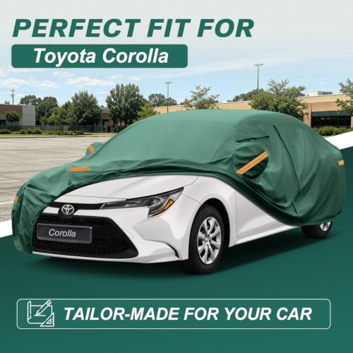 Waterproof Car Cover Custom Fit for Toyota Corolla