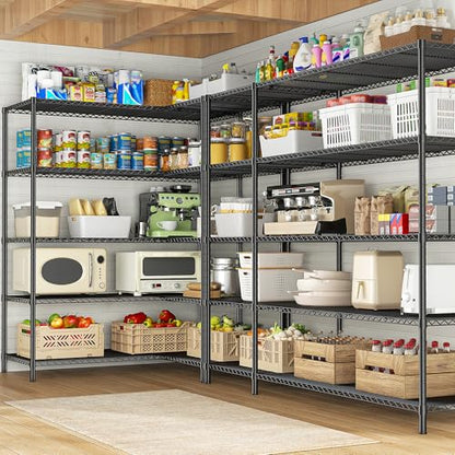 70.8H Wire Shelving Rack (2 Count)